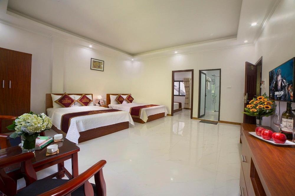 Quang Tung Hotel Dong Khe Sau Екстериор снимка
